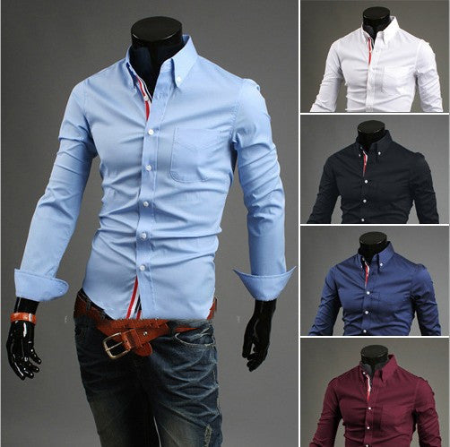 Camisas Manga Larga para Hombre - Comodidad y Estilo Profesional - Image 5