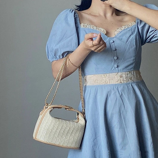 Bolso de Hombro Trenzado Versátil para Mujer - Image 3