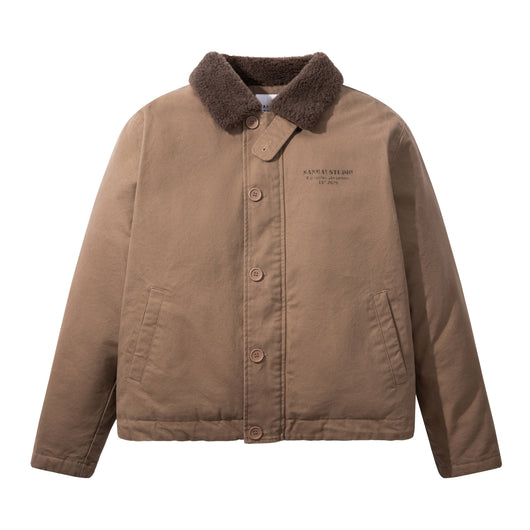 Chaqueta Corta para Hombre en Algodón Grueso con Forro de Terciopelo - Image 5