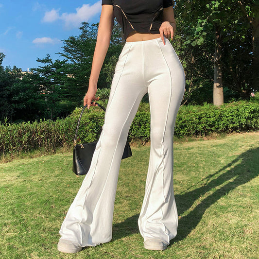 Pantalones Slim Casuales Mujer con Diseño Moderno y Corte Elegante