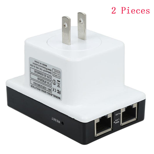 Amplificador WiFi Dual 300M - Repetidor de Señal Inalámbrica con Puertos de Red - Image 4