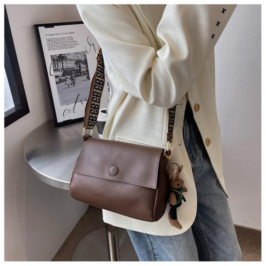 Bolso Bandolera Cuadrado Mini Retro Otoño-Invierno con Correa Ancha - Image 24