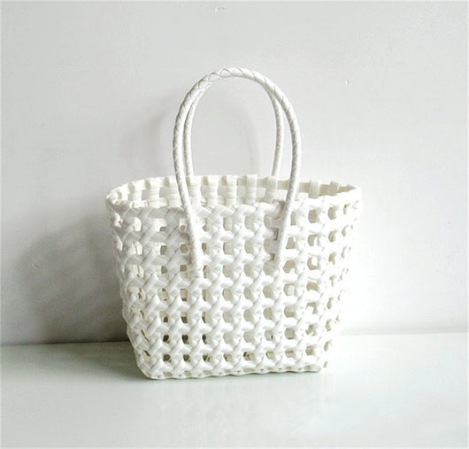 Bolsa Tejida Abierta de Fibra Natural - Cartera Basket Elegante - Image 21
