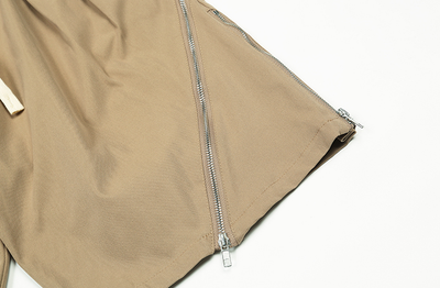Pantalón Recto de Cintura Elástica en Color Sólido - Image 14