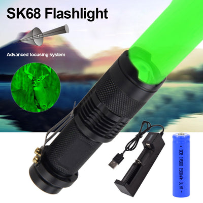 Linterna LED Multicolor con Zoom Telescópico Ajustable - Image 17