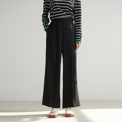 Pantalones Rectos Casuales Talla Grande para Mujer - Conjunto Versátil Perfecto - Image 6