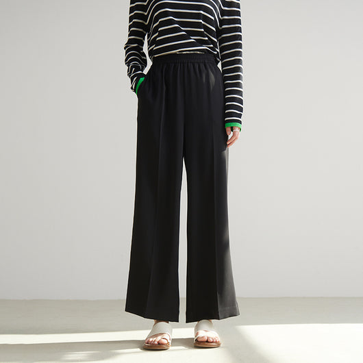 Pantalones Rectos Casuales Talla Grande para Mujer - Conjunto Versátil Perfecto - Image 6