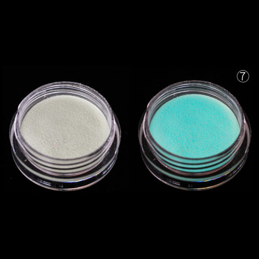 Polvo Espejo Mágico Luminoso 12 Colores - Efecto Fluorescente para Uñas - Image 10
