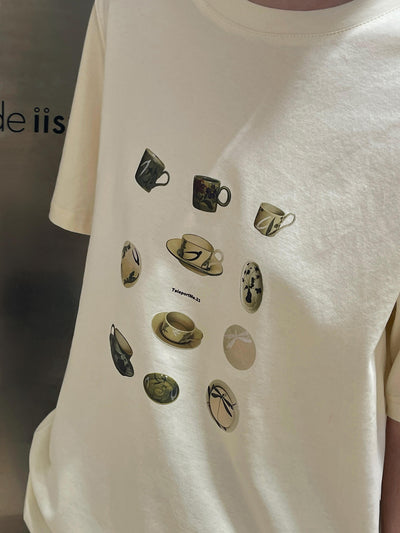 Playera Estampada de Algodón para Mujer - Manga Corta - Image 5