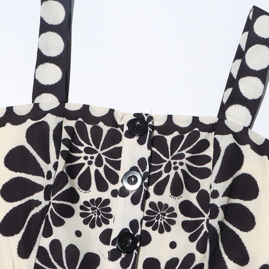 Jumpsuit Ancho Corto con Botones y Nudo Frontal - Image 13
