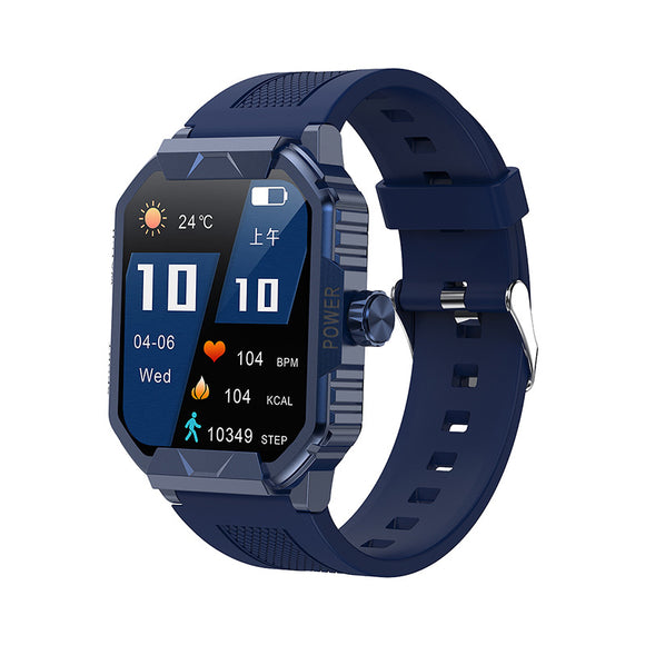 Reloj Inteligente Deportivo con Llamadas Bluetooth y Monitor de Salud