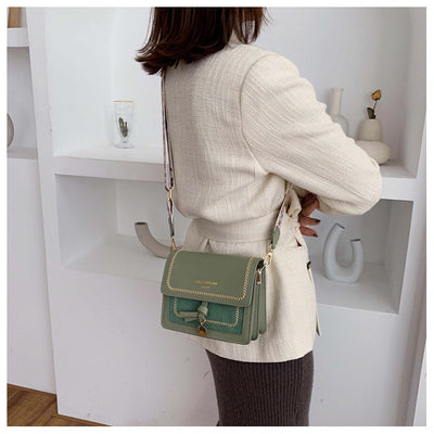 Bolso Bandolera Cuadrado Compacto - Tendencia de Color Actual - Image 24