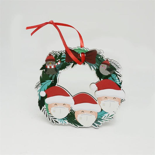 Adorno Navideño de Madera - Muñeco de Nieve Colgante - Image 9