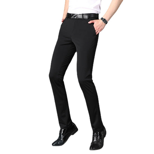 Pantalones Casuales de Seda de Hielo para Hombre - Comodidad de Verano - Image 5