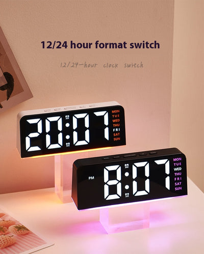 Reloj LED Ambiental con Luz Inteligente - Image 23