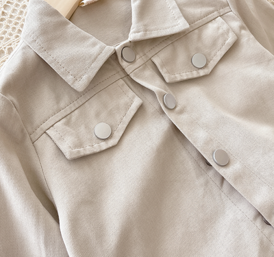 Conjunto Abrigo y Falda Estilo Coreano para Niñas - Image 15