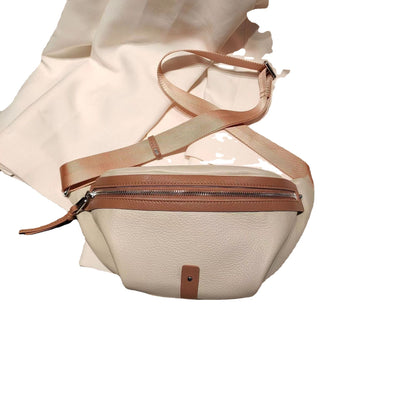 Bolso de Cintura en Cuero Genuino para Mujer - Diseño Minimalista y Versátil - Image 3