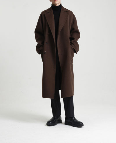 Abrigo de Lana Doble Faz para Hombre - Elegancia y Calidez - Image 18