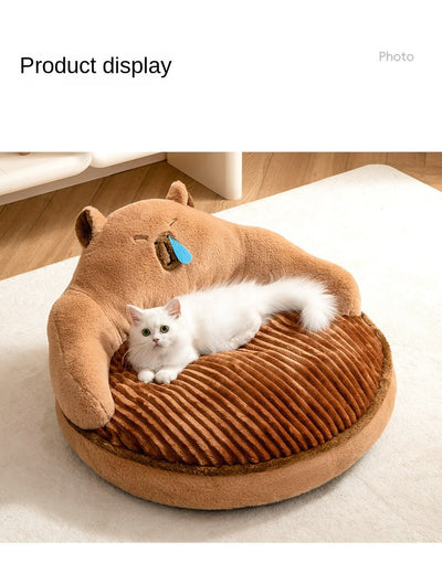 Cama Princesa para Gatos - Sofá Desmontable y Lavable para Múltiples Mascotas - Image 17