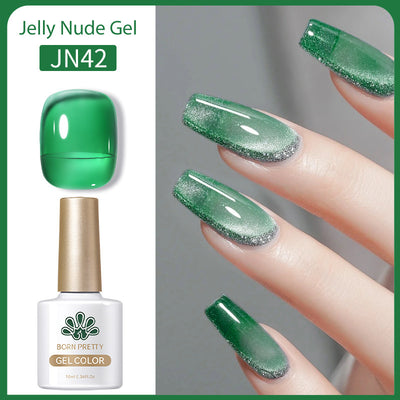 Esmalte de Uñas Gel UV Transparente Efecto Gelatina Fotocurable - Image 47