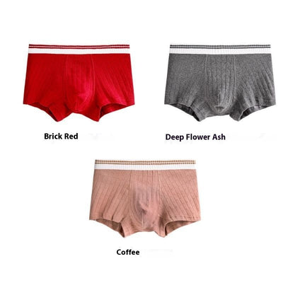 Bóxers Cómodos de Algodón para Hombre - Cintura Media Transpirable - Image 9
