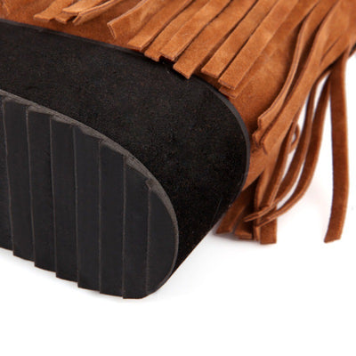 Botas Cortas Estilo Nacional para Mujer con Suela Reforzada - Image 9