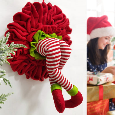 Adorno Navideño Encanto Elfo - Decoración Mágica para Árbol de Navidad