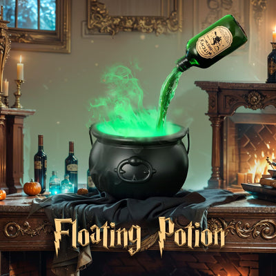 Botella Mágica Flotante Bruja Negra con Difusor - Decoración Halloween Terrorífica - Image 5
