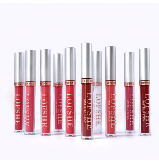 Set de Labiales Mate Efecto No Pegajoso - Pack Completo de Brillo Labial - Image 6