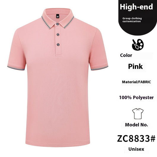 Playera Polo Cuello Clásico de Color Sólido - Image 9