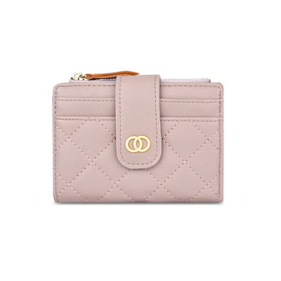 Billetera Compacta Bordada para Mujer con Múltiples Compartimentos - Image 9
