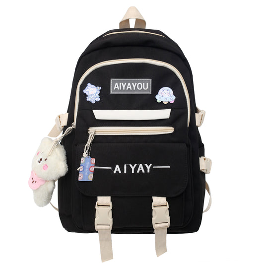 Mochila para Computadora de Gran Capacidad Estilo Japonés - Image 18