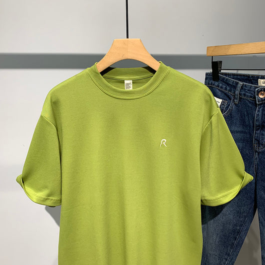 Playera Clásica de Manga Corta con Monograma Bordado - Image 16