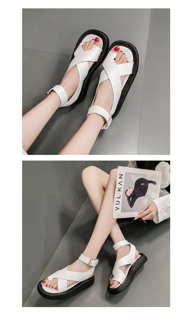 Sandalias Romanas Hada con Suela Gruesa para Mujer - Image 9