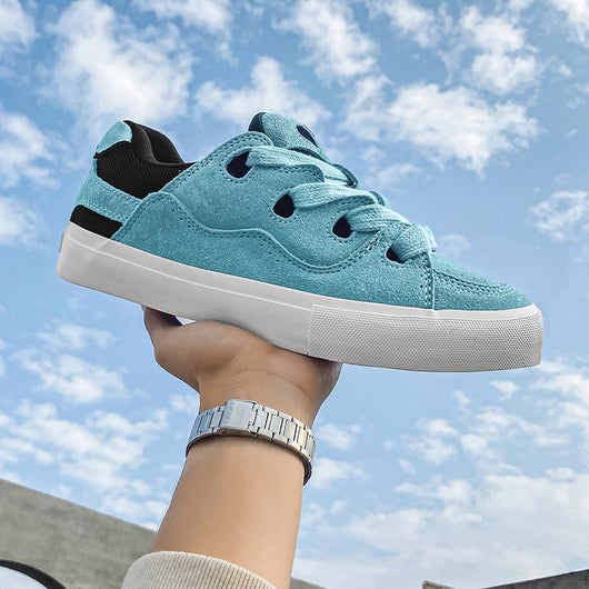 Zapatos de Skate Deportivos de Cuero Sintético para Hombre - Estilo Nacional - Image 2