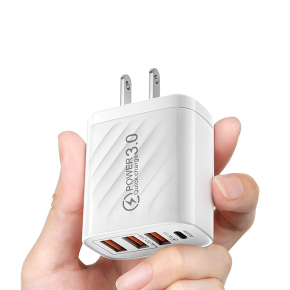 Cargador Multiuerto PD 3USB con Regulación UK