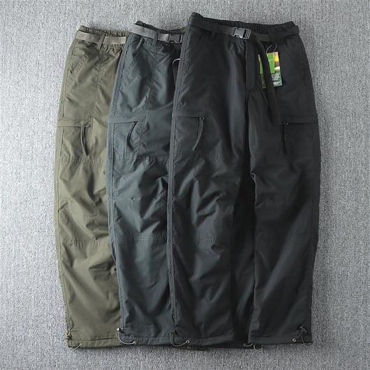 Pantalones Casuales de Invierno Impermeables y Resistentes al Viento para Hombre - Image 24