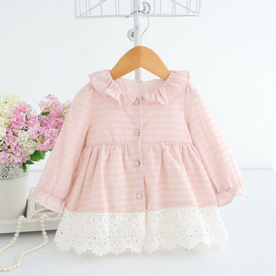Cardigan Infantil Coreano Primavera Otoño Estilo Cute