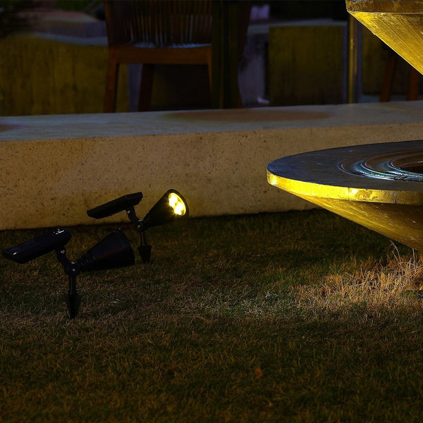 Lámpara Solar LED para Jardín - Iluminación Exterior Súper Brillante e Impermeable
