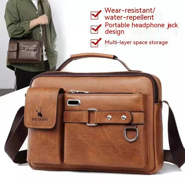 Bolsa Crossbody Casual para Hombre - Estilo Urbano