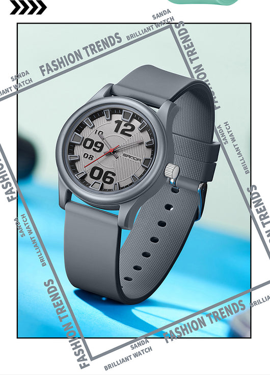 Reloj Infantil Resistente al Agua con Correa de Silicona Bicolor - Image 20