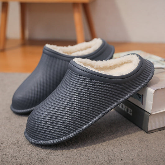 Pantuflas de Pareja Antideslizantes con Soporte de Lana y Algodón - Image 12