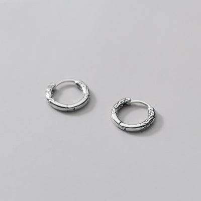 Aretes de Personalidad con Detalle Desgastado - Diseño Minimalista y Atrevido - Image 9