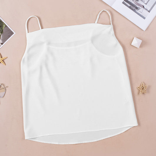Blusa Suelta de Gasa con Cuello en V para Mujer - Image 14