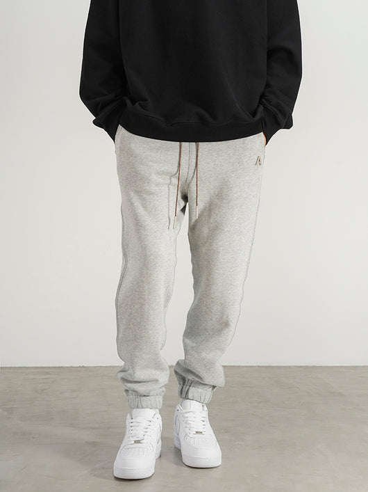 Pantalones Casuales de Algodón Grueso con Corte Holgado