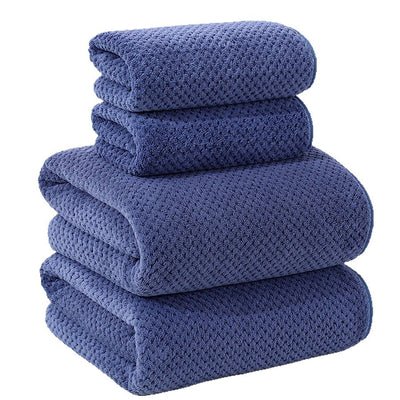Juego de 4 Toallas de Baño en Felpa de Coral - Image 6