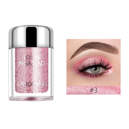 Sombra de Ojos Perlada Diamante con Brillo Polarizado Efecto Sirena - Image 4