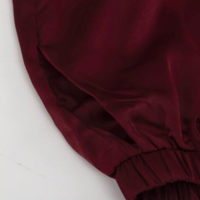 Conjunto Ejecutivo: Blusa Suelta con Solapa y Pantalón Talle Alto - Image 20
