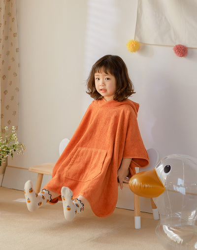 Bata Infantil con Capucha de Algodón Absorbente - Image 11