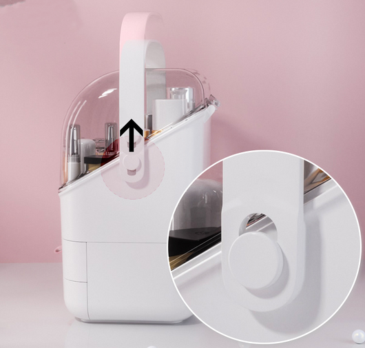 Organizador de Maquillaje Transparente con Cajones Separables - Image 12